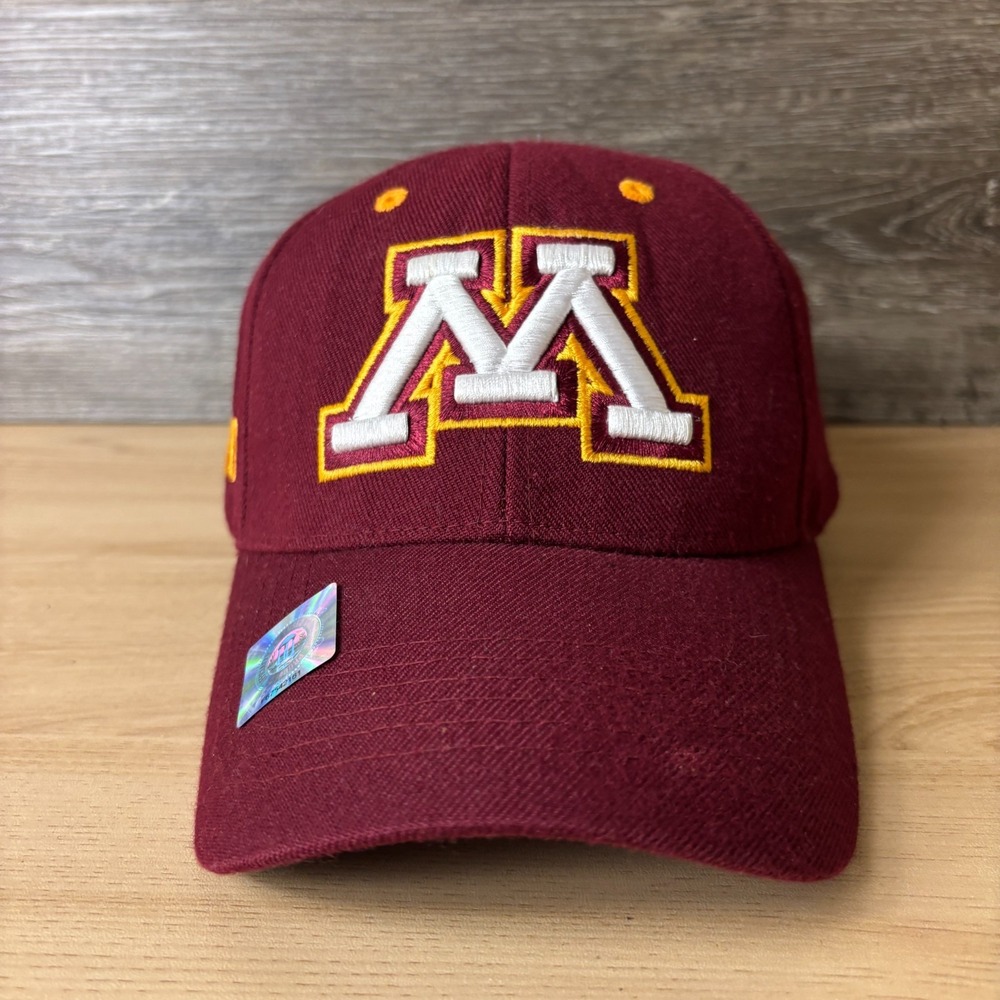 Minnesota Golden Gophers Hat Cap Strap Back Red Maroon Top Of The World
